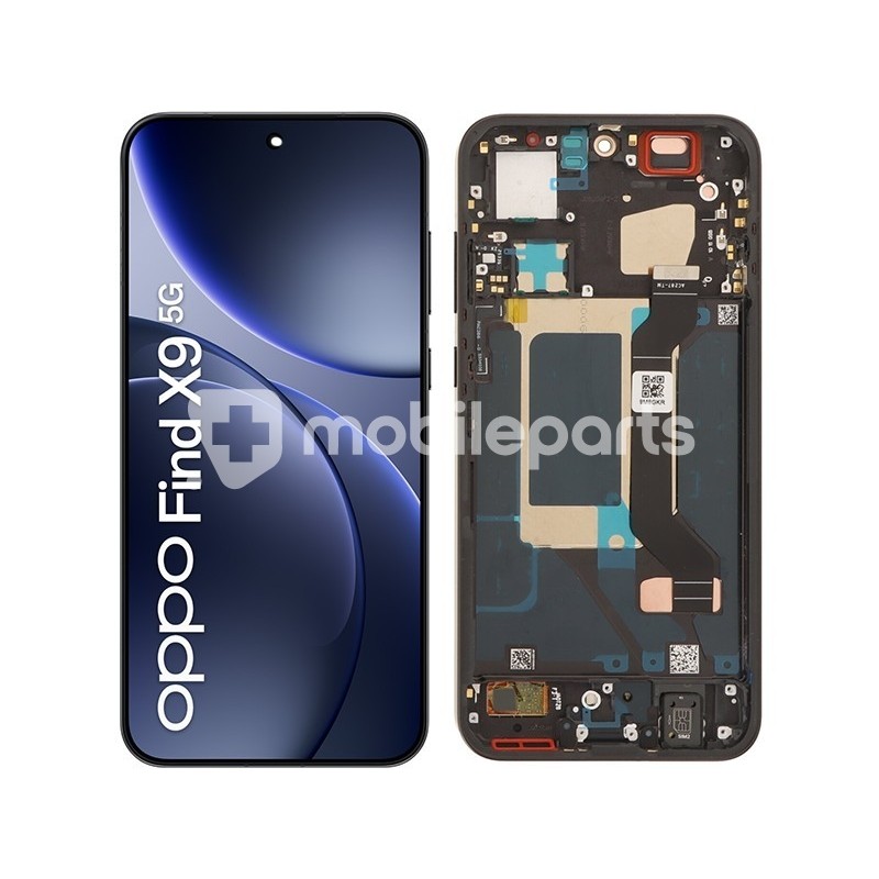 Display Touch + Frame Space Black OPPO Find X9 5G (CG)