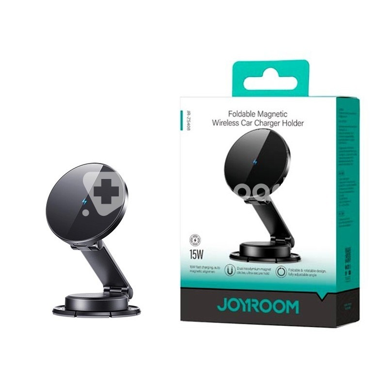 Joyroom JR-ZS408 Car Holder Magnetic with Wireless Charging 15W