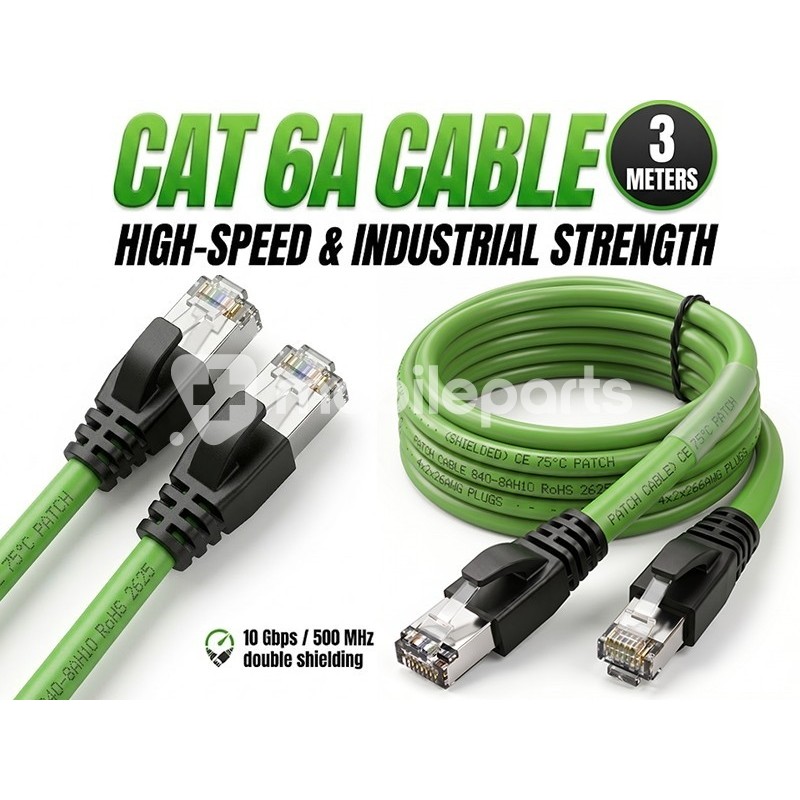 Ethernet Network Cable Industrial Gigabit Cat 6a HELLOLINK - 3 Meters