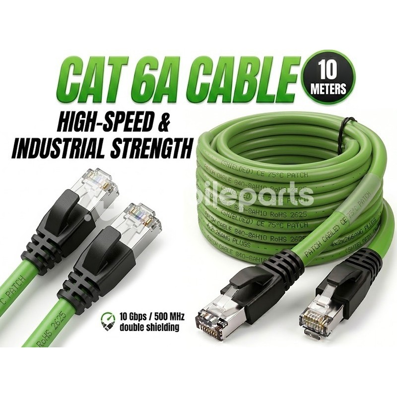Industrial Gigabit Ethernet Network Cable Cat 6a HELLOLINK - 10 Meters