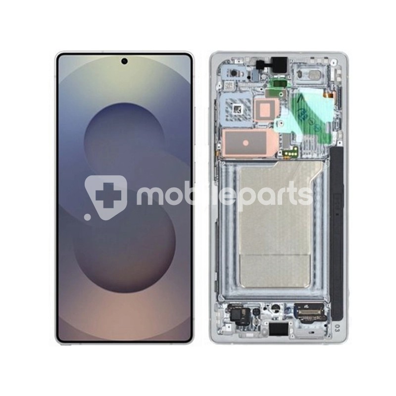 LCD + Frame Titanium Silverblue Samsung SM-S938 S25 Ultra (Assembled)