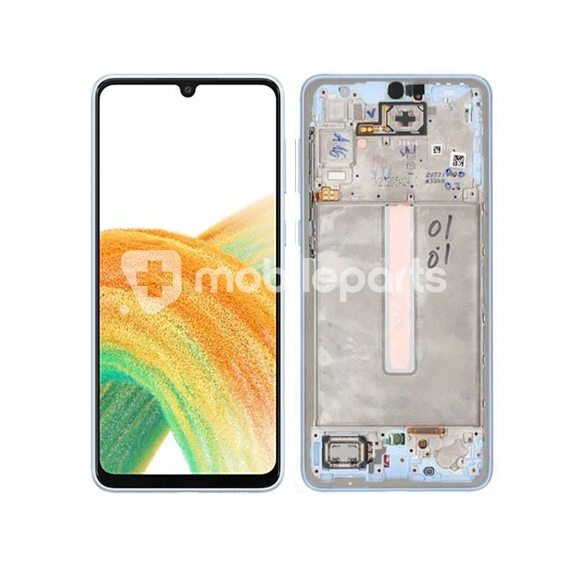 Display Touch + Frame Blue Samsung A336 A33 5G Ori