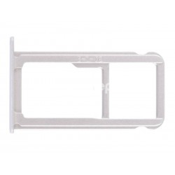 Sim Card + Micro SD Tray White Huawei P10 Plus