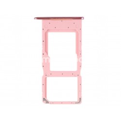 Sim Card Tray + Micro SD Rose Gold Huawei P Smart 2019