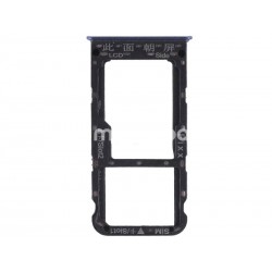 Sim Card + Micro SD Tray Blue Huawei P Smart