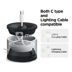 ELAGO Lightning Charging Station Aluminum Black