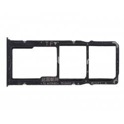 Sim Card + Micro SD Tray Blue Huawei Y9 2018