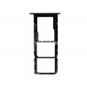 Sim Card + Micro SD Tray Black Huawei Y6 2018