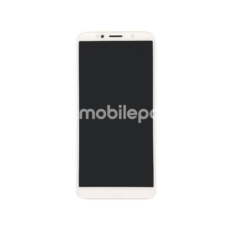 Display Touch Bianco + Frame Huawei Y5 2018
