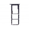 Sim Card + Micro SD Tray Black Huawei Y7 2019