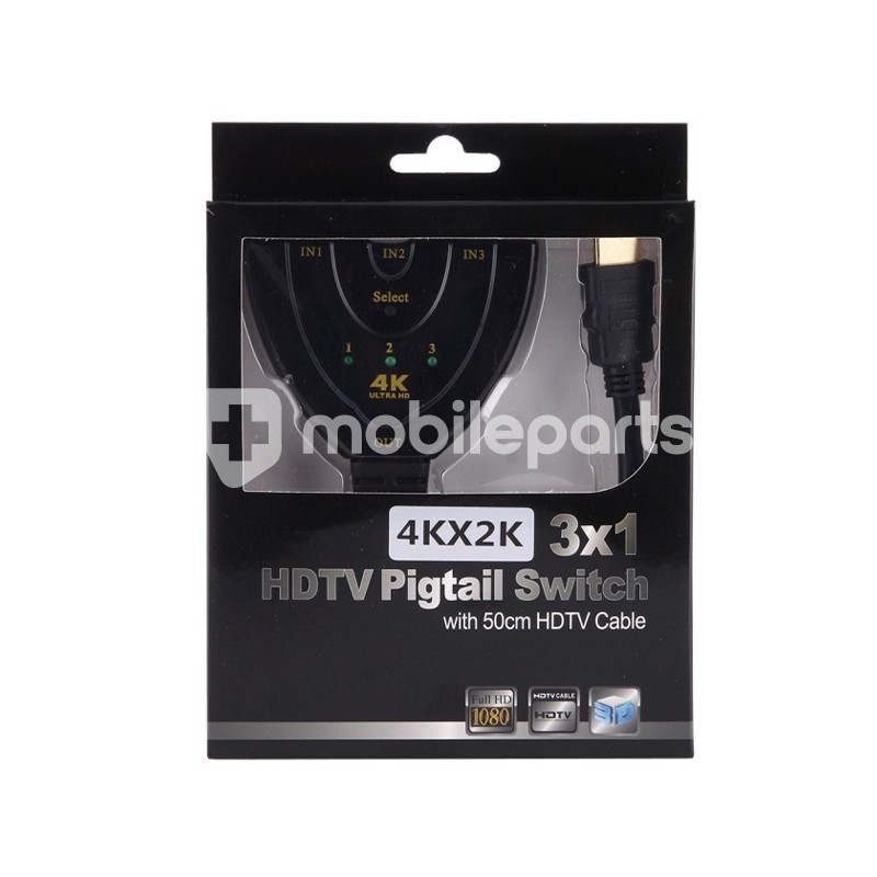 Switch Adapter HDMI 3 in 1 Splitter