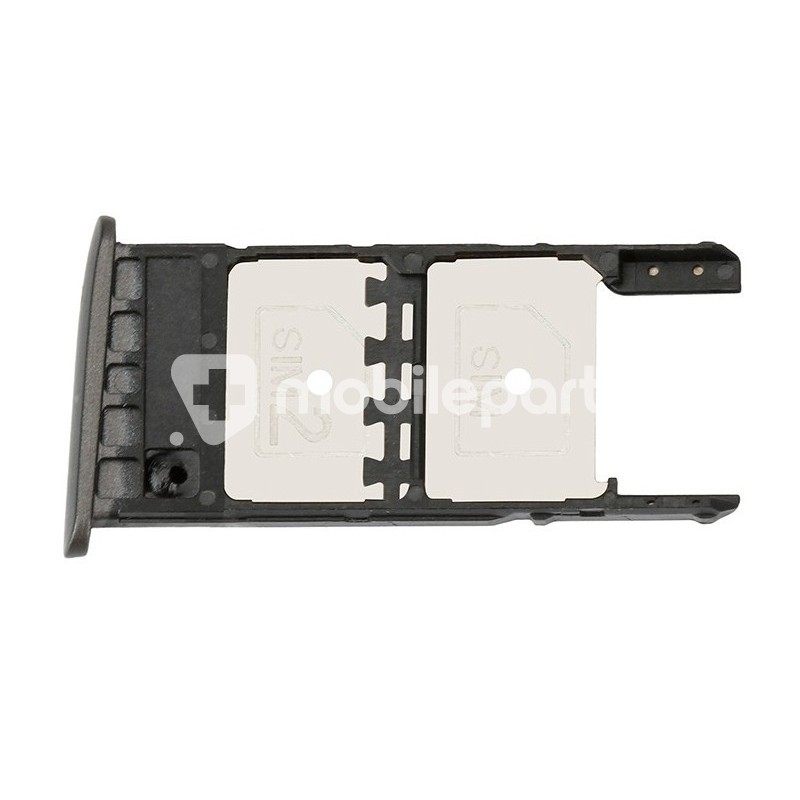 Sim Card + Micro SD Tray Black Moto G5 Plus (XT-1684)